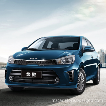 Kia Pegas Model Vernieuwde 1.4L Automatische comfortabele Sunroof -editie Huanchi Low Cost New Cars Hatchback Cars benzine Mini CAR